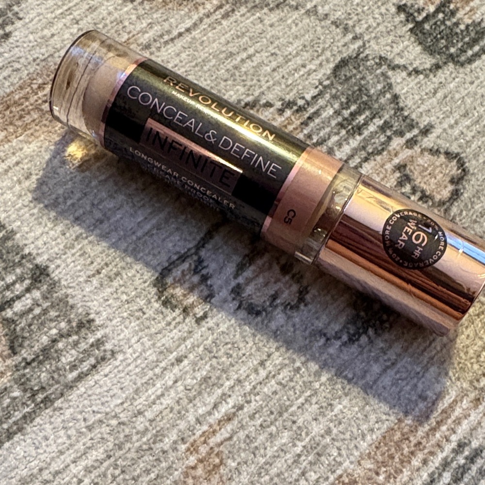 Revolution Infinite Concealer with Rose Gold Accents